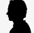 Male profile silhouette 