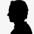Male profile silhouette 